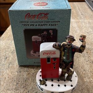 Emmett Kelly Jr., Coca Cola 'Put on a Happy Face' Figurine